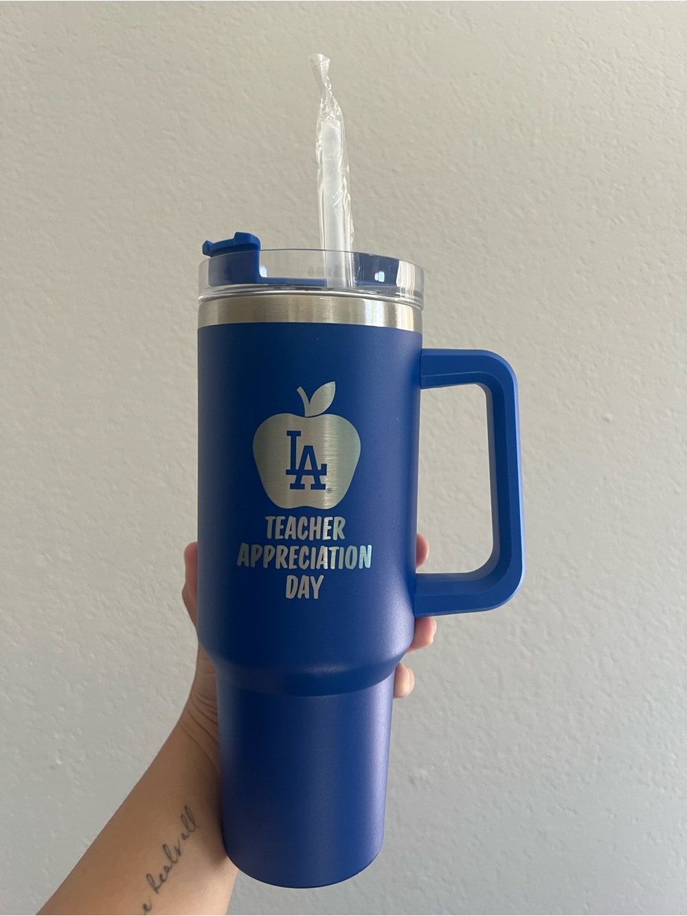 Dodgers Teacher Appreciation Tumbler
